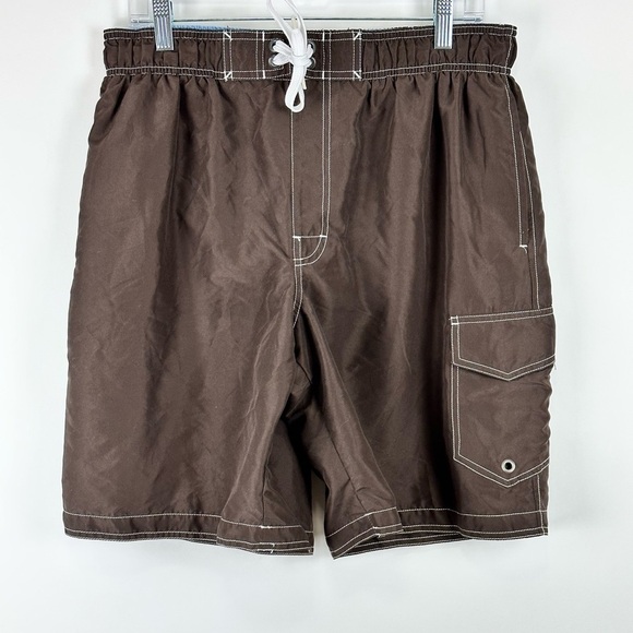 Men's Cargo Swim  Trunks - Picture 1 of 6